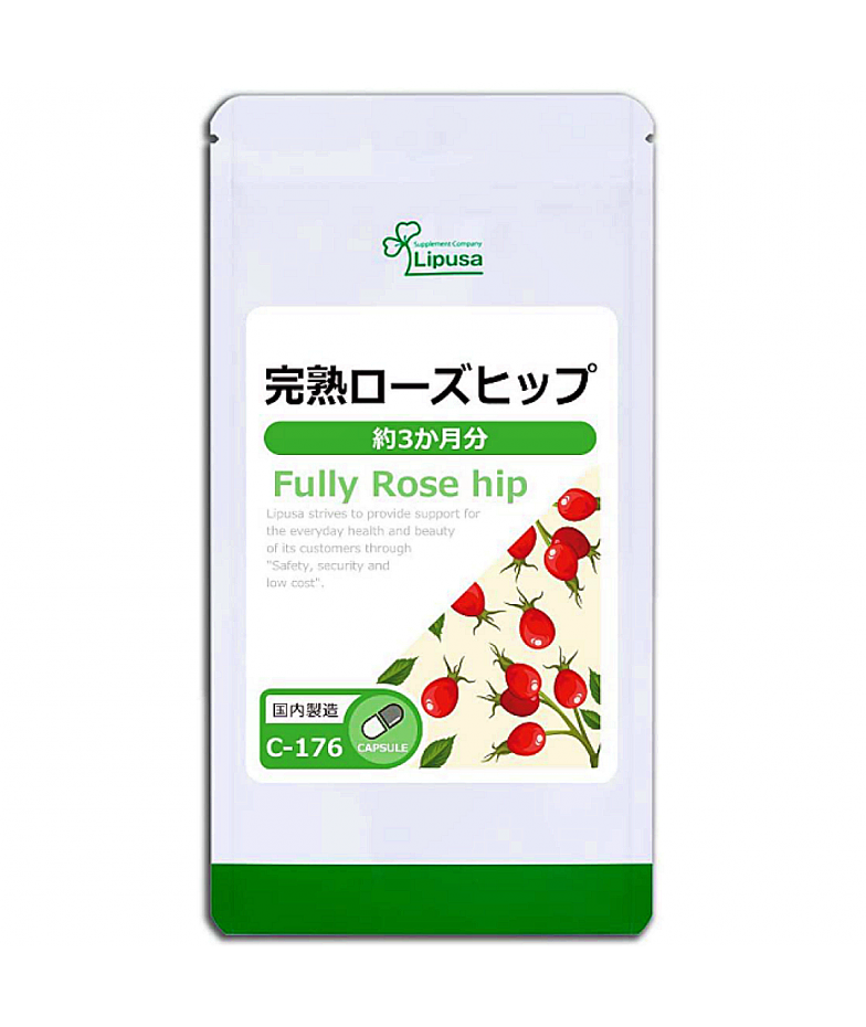 LIPUSA ВИТАМИН С c шиповником  FULLY ROSE HIP