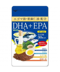 Комплекс Омега- 3 жирные кислоты DHA+EPA с перилловым маслом и маслом семян льна ( 90 дней )