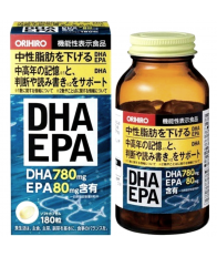 КОМПЛЕКС ОМЕГА-3 ЖИРНЫЕ КИСЛОТЫ DHA + EPA (180 капсул) (30-60 дней)