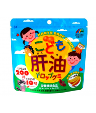 ДЕТСКИЙ РЫБИЙ ЖИР В ЖЕВАТЕЛЬНОМ МАРМЕЛАДЕ UNIMAT RIKEN СО ВКУСОМ БАНАНА