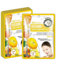 ТКАНЕВАЯ ВИТАМИННАЯ МАСКА MITOMO  Natural Vitamin essence mask