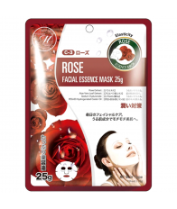ТКАНЕВАЯ МАСКА MITOMO С ЭССЕНЦИЕЙ ЛЕПЕСТКОВ РОЗЫ ROSE essence mask