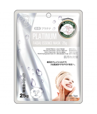 ТКАНЕВАЯ МАСКА ДЛЯ ЛИЦА С ИОНАМИ ПЛАТИНЫ PLATINUM essence mask