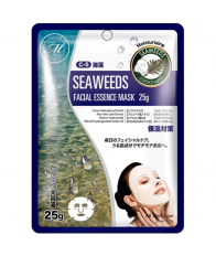 ТКАНЕВАЯ МАСКА MITOMO С ЭКСТРАКТОМ МОРСКИХ ВОДОРОСЛЕЙ  SEAWEEDS essence mask